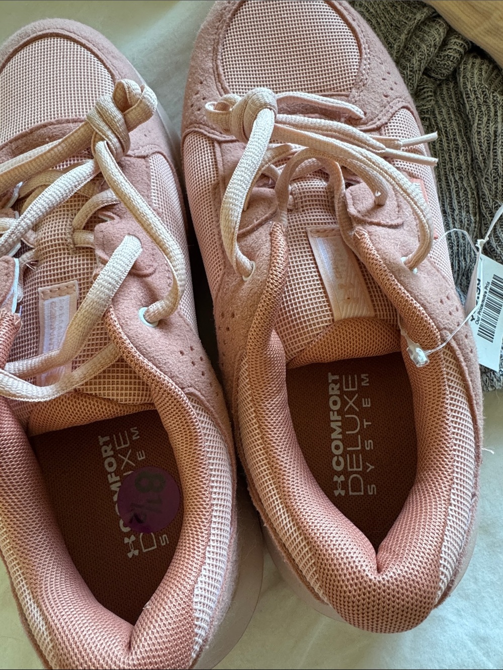 NWT Under Armour Women's Pink Athletic Sneakers